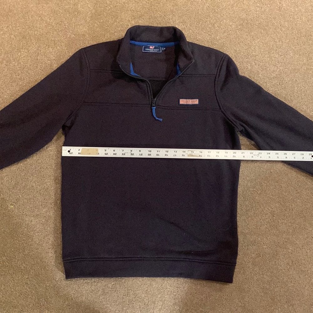 Vineyard Vines Mens Fleece Quarter Zip